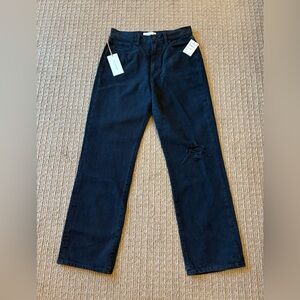SLVRLAKE London Black Straight Leg Jeans Size 30